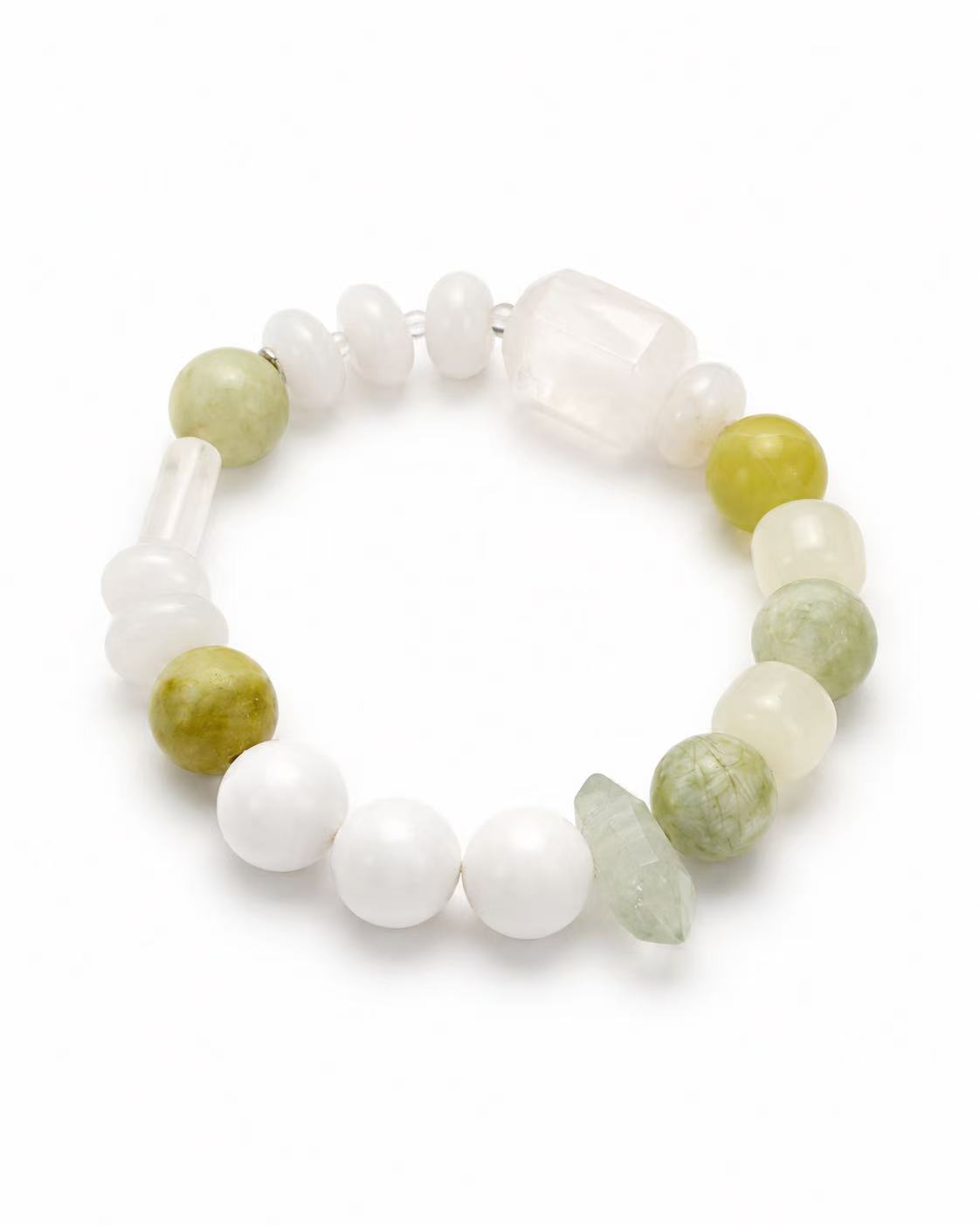 First light bracelet photographed on a white background